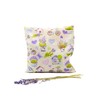 Lavender Cushion – Colourful with Heart – Hand Stitched with