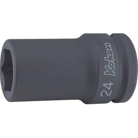 Kohken 3/4 (19 mm) SQ. Impact Hexagonal Semi-Loop Socket (Thin) 1 inch (26 mm) 16301X-26