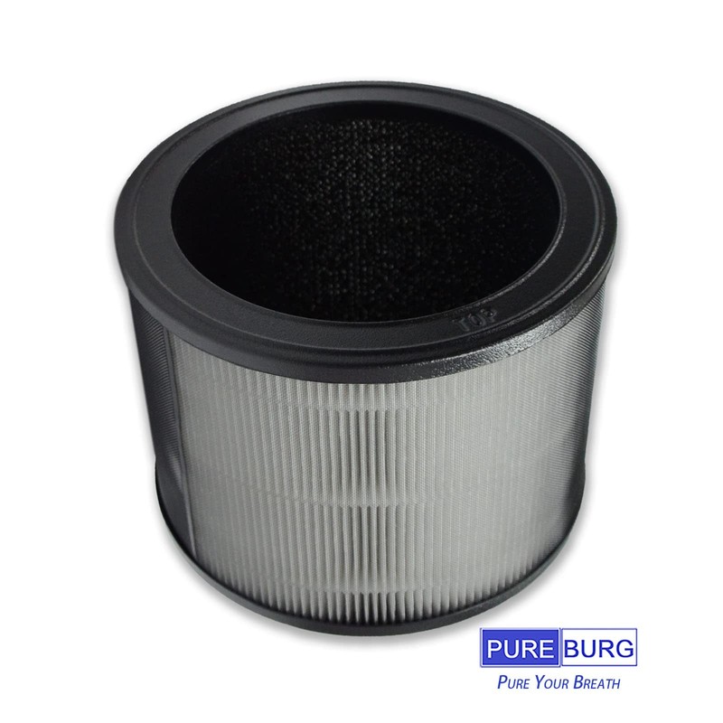 PUREBURG 2-Pack Replacement 3-IN-1 HEPA Filters Compatible with Winix PlasmaWave