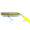 SEASKY 5 1/2” 57g Popper Saltwater Lure Handmade Wood Bait