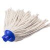 Socket Cotton Mop Heads Replacement Pack 2 Screw-In Super Absorbent