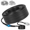 LantingMing Roof Snow De-Icing Heating Cable Self-Regulating-Plug-in Ready Heat Cable