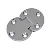 DIY Partner 2-Piece Drop Hinge, Chrome Plated/GB Plated, Recessed Type