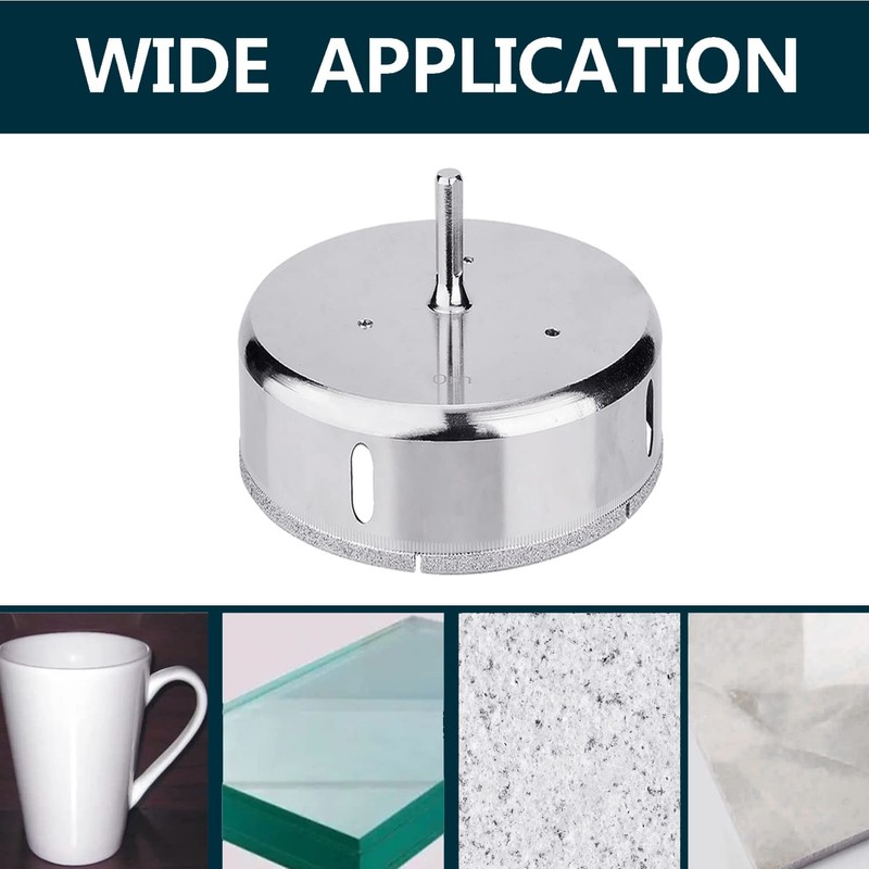 120mm (4-3/4") Diamond Hole Saw Diamond Drill Bits for Glass