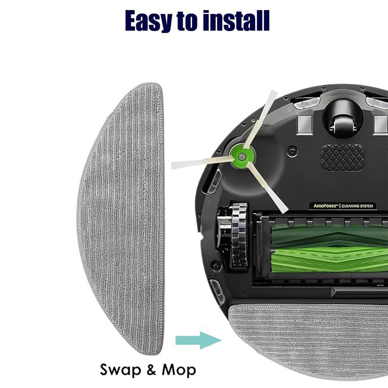 Replacement Vacuum Mop Pads for Roomba Combo i5/i5+/j5/j5+ Robot Vacuum,
