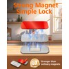 6 Pack Magnetic Cabinet Door Catch Latches, Ultra Thin Cabinet