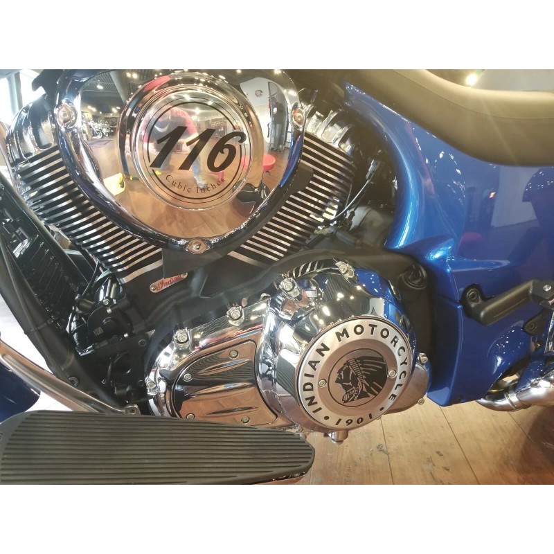 Indian Motorcycle, 116 Engine, Primary Cover Background Decal, Sticker, Emblem