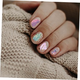 BIUDECO 12grid DIY Nail Foil Flakes Charm Stickers Manicure Accessories for Women Girls