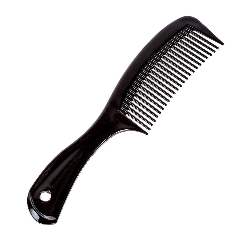 Comfort Axis Travel Size Wide Tooth Handle Comb, 6", 6