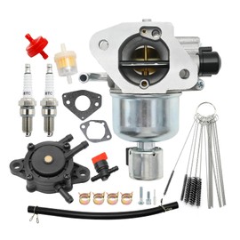 laffoonparts 16-853-19S Carburetor Carb, with Fuel Pump Fuel Filter Replacement for Kohler KT745 KT725 KT730 KT735 KT740 22HP 23HP 24HP 25HP 26HP Engine Carb Replace 32-853-63S 32-853-67S