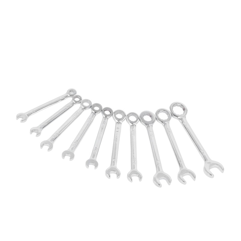 10PCS Wrench Set Chrome Vanadium Steel Flexible Mini Combination Wrench