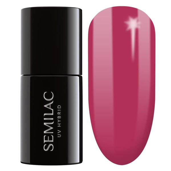 066 UV Nagellack Hybrid Semilac Glossy Cranberry 7 ml