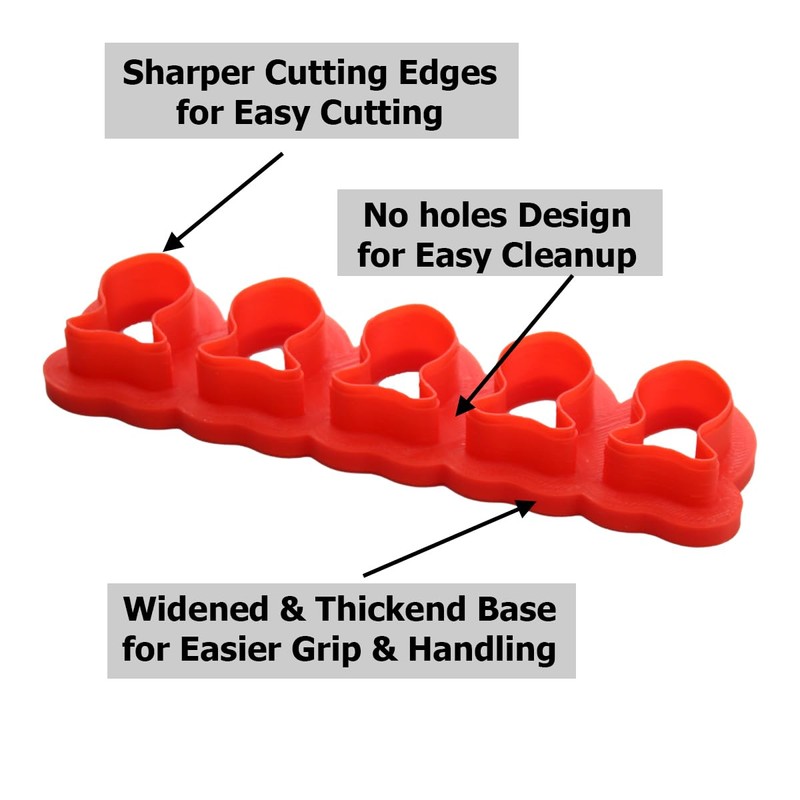 Mini Tiny Goldfish Cracker Cutter and Goldfish Cookie Cutter -