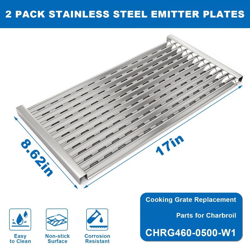 Outspark Grill Replacement Parts for Charbroil Performance TRU-Infrared 300 2-Burner