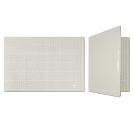 iMAT Flip Cutting Mat Note, A3 (Cm Version), 12"x18" (30x45 cm), Foldable, Ideal for Crafts, Paper Cutting, Hand-drawn Illustrations, Creative Collages (Origami White)