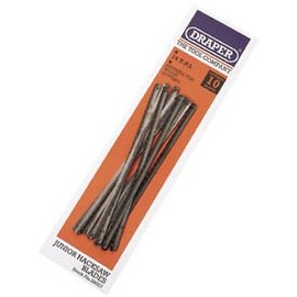 Draper 39007 10 x 14 Tpi Wood Cutting Junior Hacksaw Blades