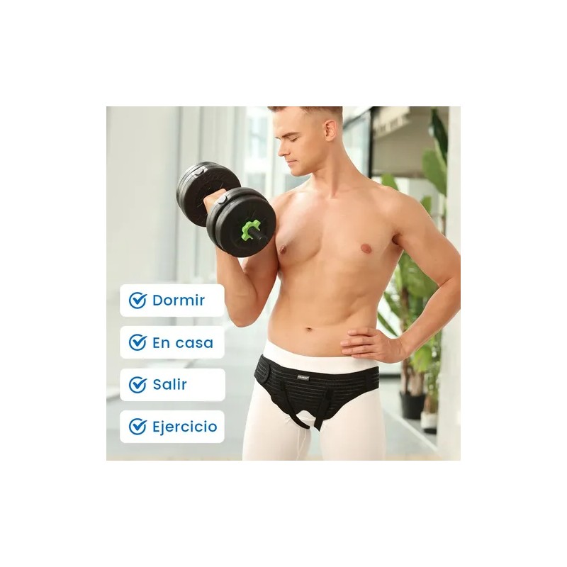 Velpeau Faja Hernia Inguinal Braguero Bilateral Para Adultos