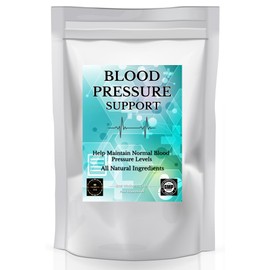 Blood Pressure Support - High Potency Natural Food Supplement Pills - 90 Day Supply