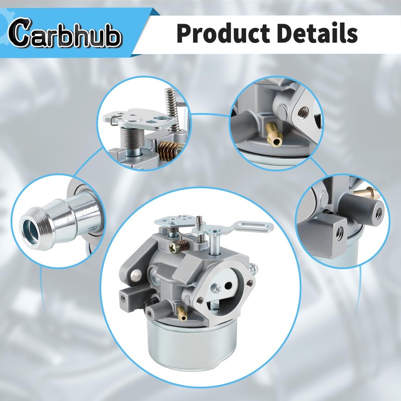 Carbhub 640052 Carburetor for Tecumseh HMSK80 HMSK90 HMSK100 LH318SA LH358SA