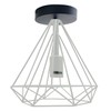 Retro Vintage Industrial Flush Mount Ceiling Light, Retro Pendant Lighting