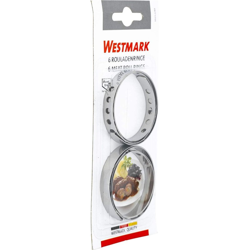 Westmark Meat Roll Rings, Silver, 6-Piece