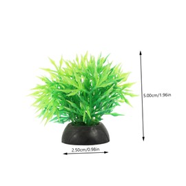 BESPORTBLE 20pcs Fish Tank Plants Freshwater Aquarium Decorations Realistic Aquatic Plants for Fish Tanks and Accessories
