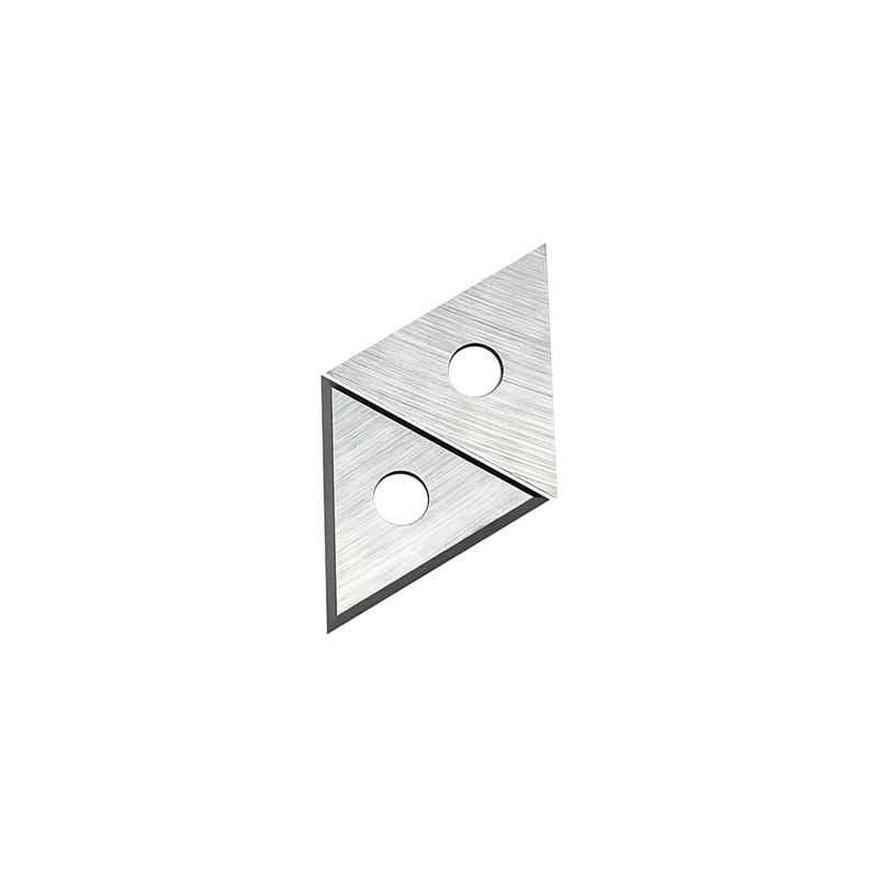 Paint Scraper Carbide Blades Double-Edged Reversible Replacement Blade (1" Triple-Edge