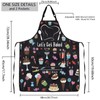 MBMSO Baking Apron Funny Baker Gifts for Bake Lover Kitchen