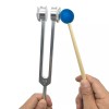 FSHANEE 128Hz Tuning Fork Nerve Sensory Healing Instrument with Silicone