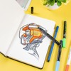 STATIONERY ISLAND A5 Unlined Notebook,Plain Notebook Hardcover with 120gsm Premium