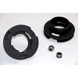 Truxxx 604080-2" Front Leveling Kit Compatible with 1994-2018 Dodge Ram 1500 2wd & 1994-2012 Ram 2500/3500 2wd