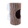 Gutol Reptile Log, Resin Lizard Hiding Place, Reptile Tank Accessories