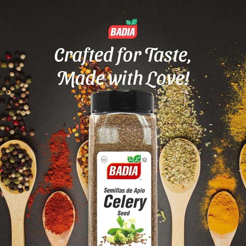 Badia Celery Seed Whole 16 oz – Aromatic & Bold