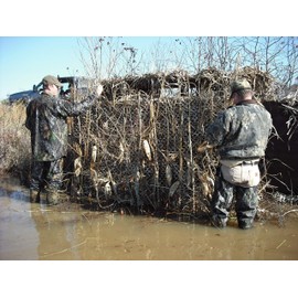 CamoSystems Premium Series Ultra-lite Camouflage Netting, Large, 7'10" W x 19'8" L, Desert - Light Tan/Tan