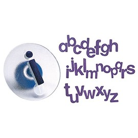 Colorations Easy-Grip Stampers, Lowercase Alphabet - Set of 26 (Item # LWRSTMP)