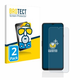 BROTECT Anti-Glare Screen Protector for Cubot P80 (Pack of 2) Matte Screen Protector, Anti-Reflection, Anti-Fingerprint