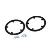 BULLSPANN 2pcs 44 Teeth 8.5cm 5 Holes Bicycle Bike Crankset