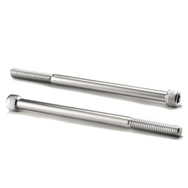 5/16-18 x 6" Socket Head Cap Screws Bolts, 20Pcs 304 Stainless Steel 18-8, Allen Socket Hex Drive, Partially Threaded, Bright Finish by SG TZH(with Hex Spanner)