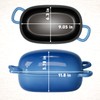 Dutch Oven for Bread Baking - 2.5QT Bread Pans for