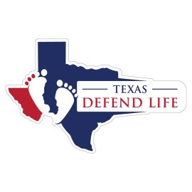 Texas Sticker Pro-Life Sticker