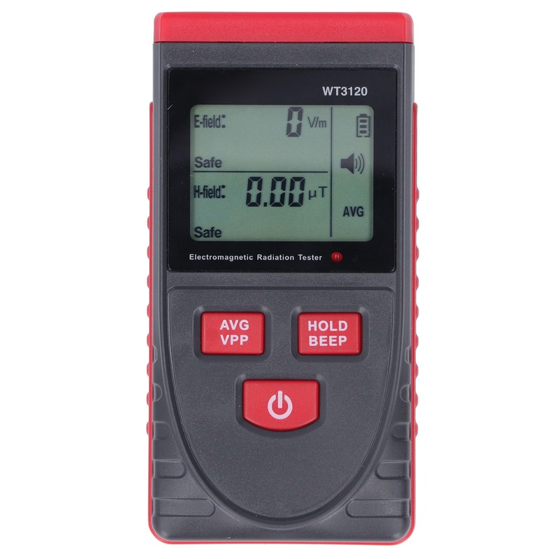 EMF Meter High Accuracy Electromagnetic Field Radiation Detector with LCD