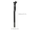 Carbon Fiber Bicycle Seatpost 27.2x400mm Folding Cycling Road Mountain Bike