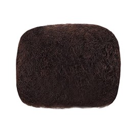 Orientfashion Afro Kinky Human Hair Light Brown Dreadlocks Curly 10cm Wig