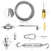 SanSanYa Triangle & Rectangle Sun Shade Sail Hardware Kit 304