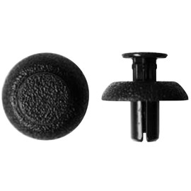 Boston BC5195 Push Rivets for Automobile Parts, Black, 10 per Bag, 0.7 x 0.77 inches (19 x 19.5 mm)