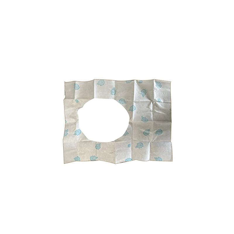 EZ Disposable Toilet Seat Covers - Waterproof, Travel-Friendly (20 Pack)
