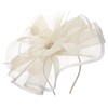 Zinniday Flower Tea Party Hat for Women, 2024 Mesh Fascinators