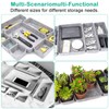 Pack of 8 Drawer Organiser System Felt Organiser, Stackable Felt