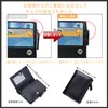 OKUSEKAY Men's Bi-fold Wallet, Genuine Leather, Large Capacity, L-Shaped Zipper