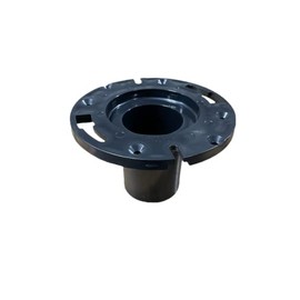 3" Street Adjustable Closet Flange - ABS (Black) (IF333A)